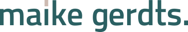 Schriftzug maike gerdts